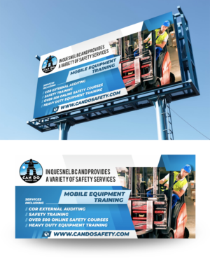 Billboard Design by ecorokerz for Can Do Safety | Design: #26779269