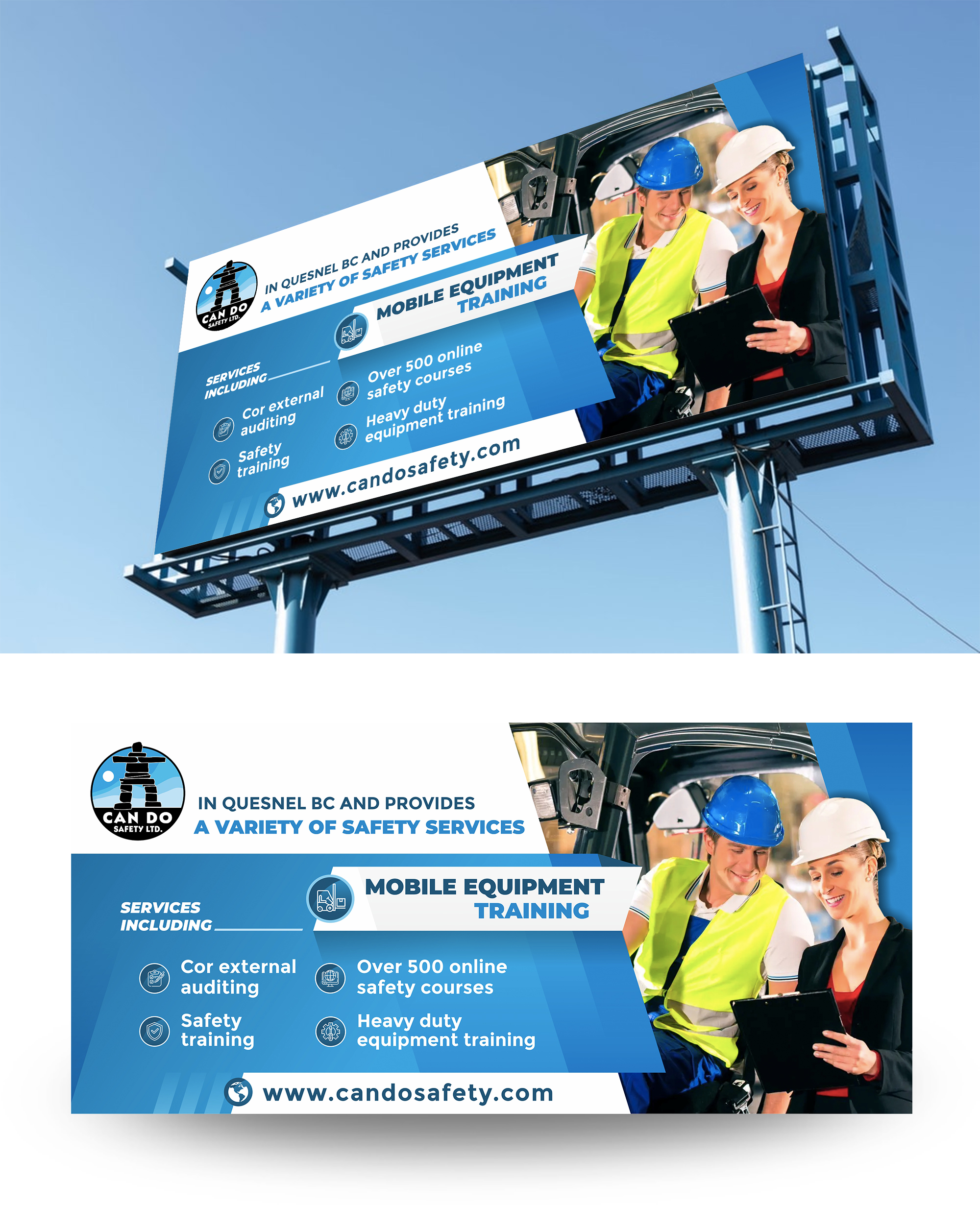 Billboard Design by ecorokerz for Can Do Safety | Design #26779671
