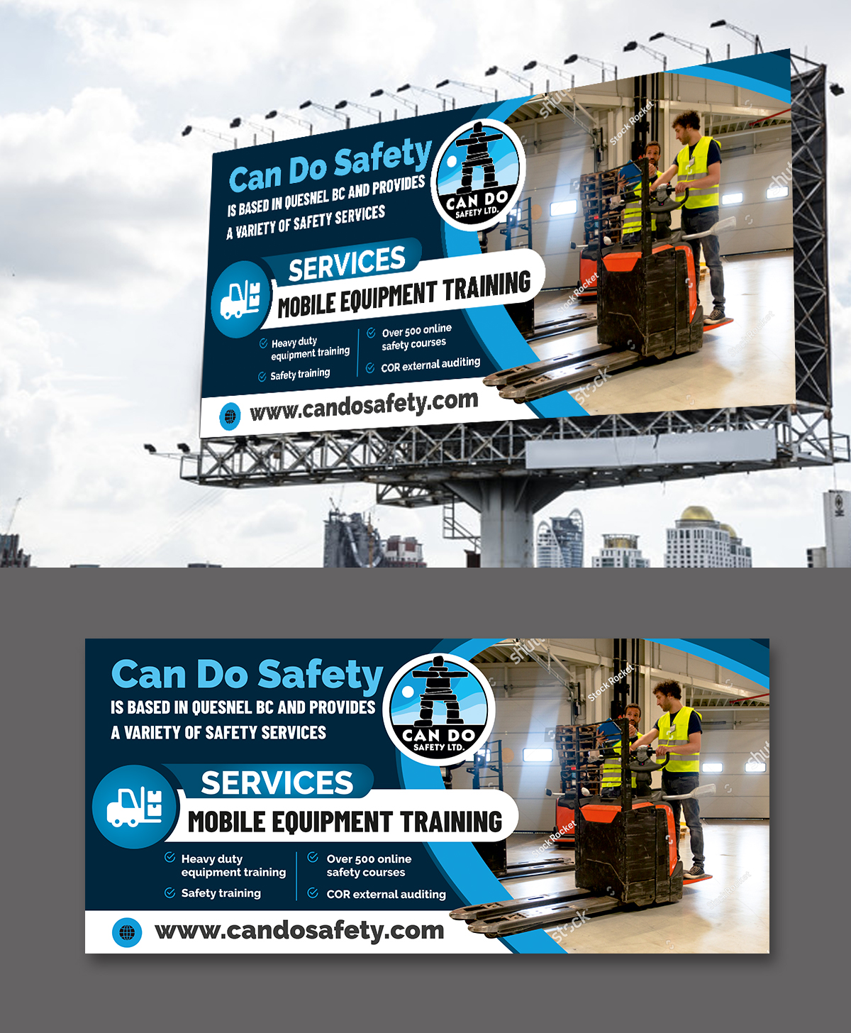 Billboard Design by ecorokerz for Can Do Safety | Design #26779975
