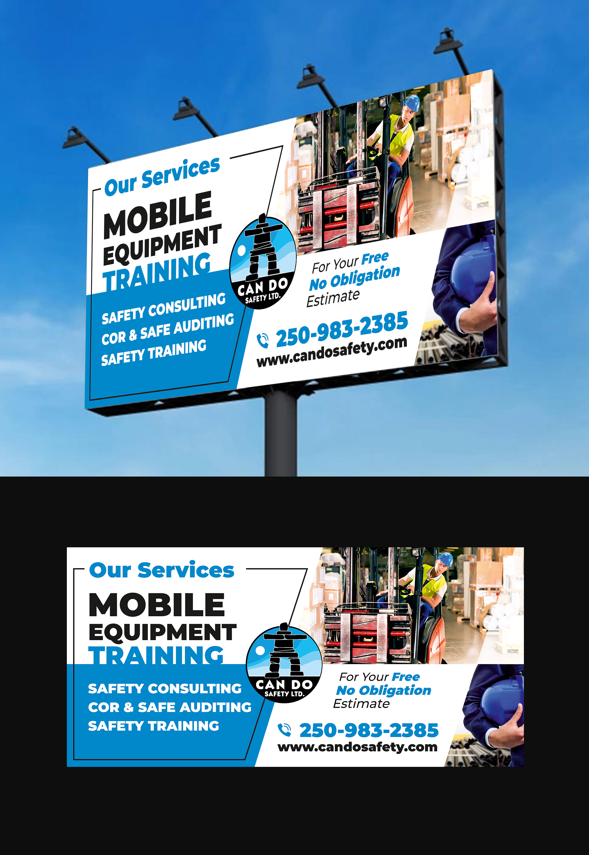 Billboard Design by ecorokerz for Can Do Safety | Design #26780186