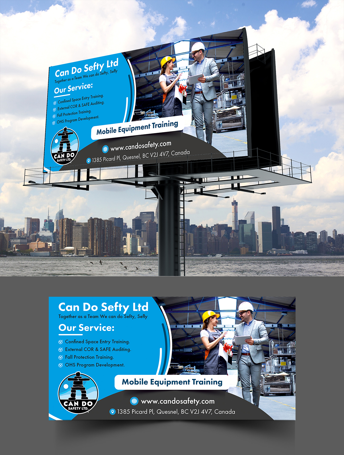 Werbetafel-Design von ecorokerz für Can Do Safety | Design #26780720