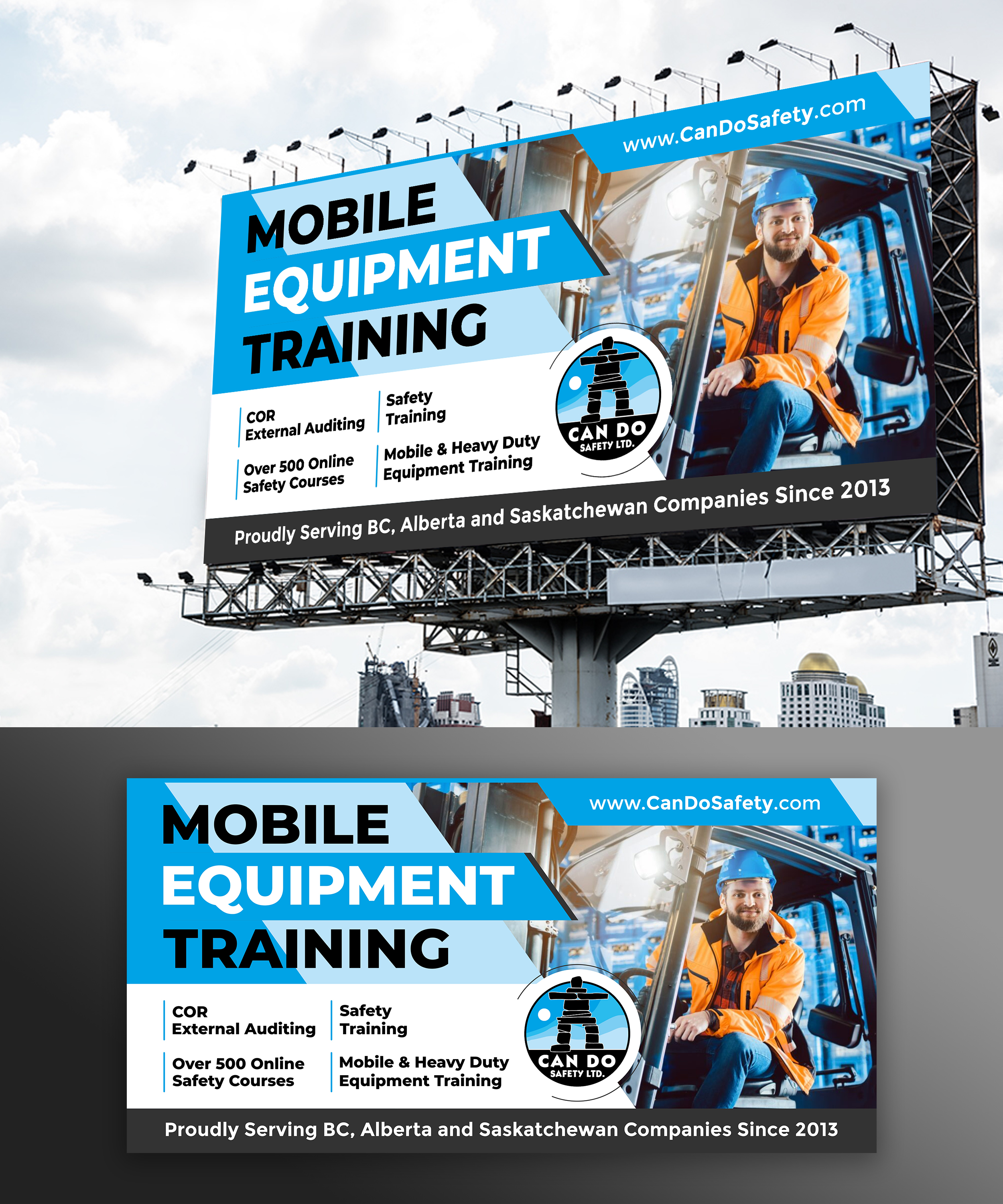 Billboard Design by ecorokerz for Can Do Safety | Design #26781645