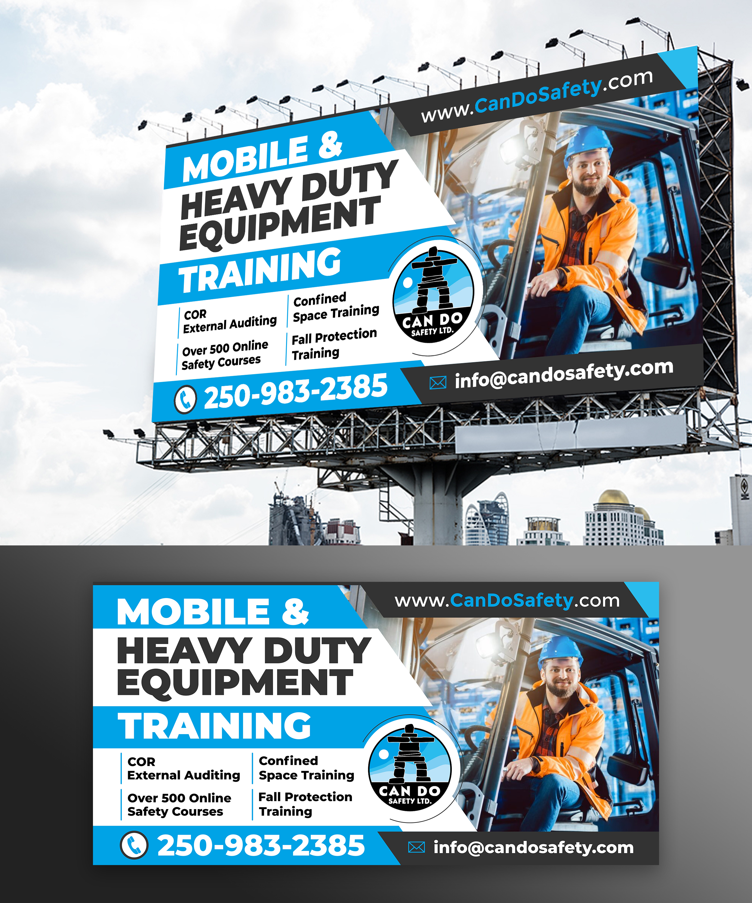 Billboard Design by ecorokerz for Can Do Safety | Design #26792984