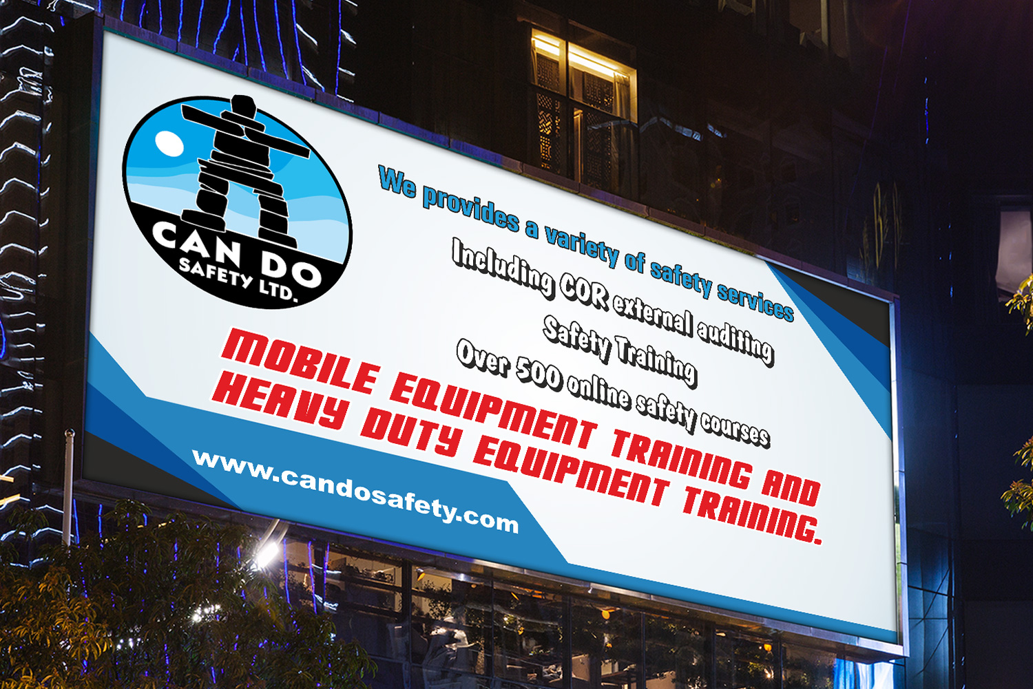 Billboard Design by Petter Goms for Can Do Safety | Design #26781195