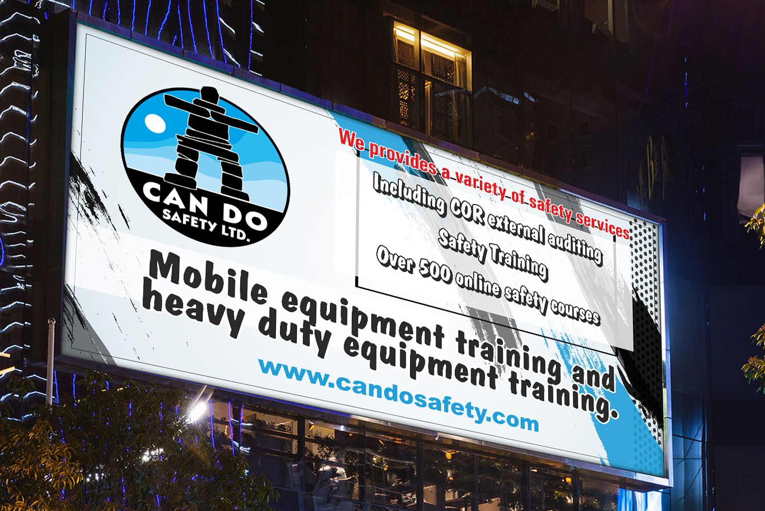 Billboard Design by Petter Goms for Can Do Safety | Design #26781282
