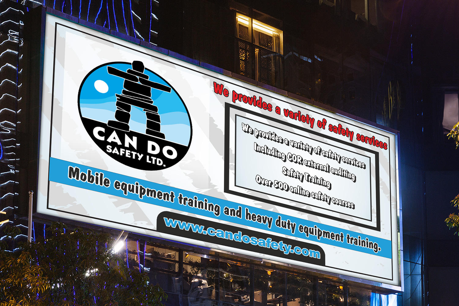 Billboard Design by Petter Goms for Can Do Safety | Design #26781953