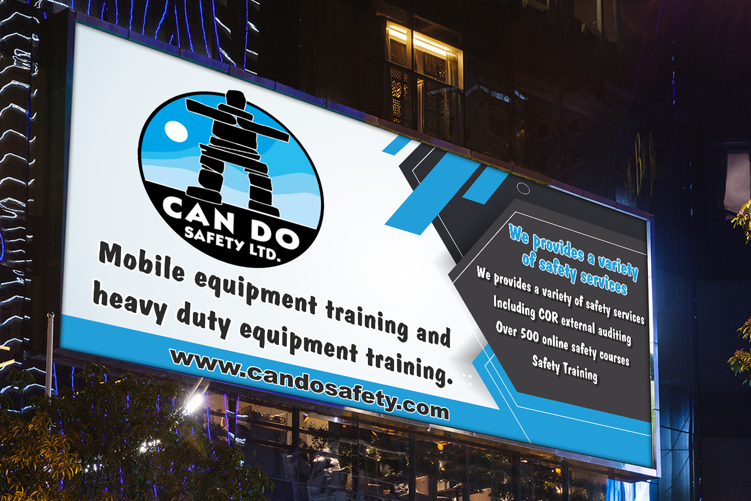 Billboard Design by Petter Goms for Can Do Safety | Design #26782228