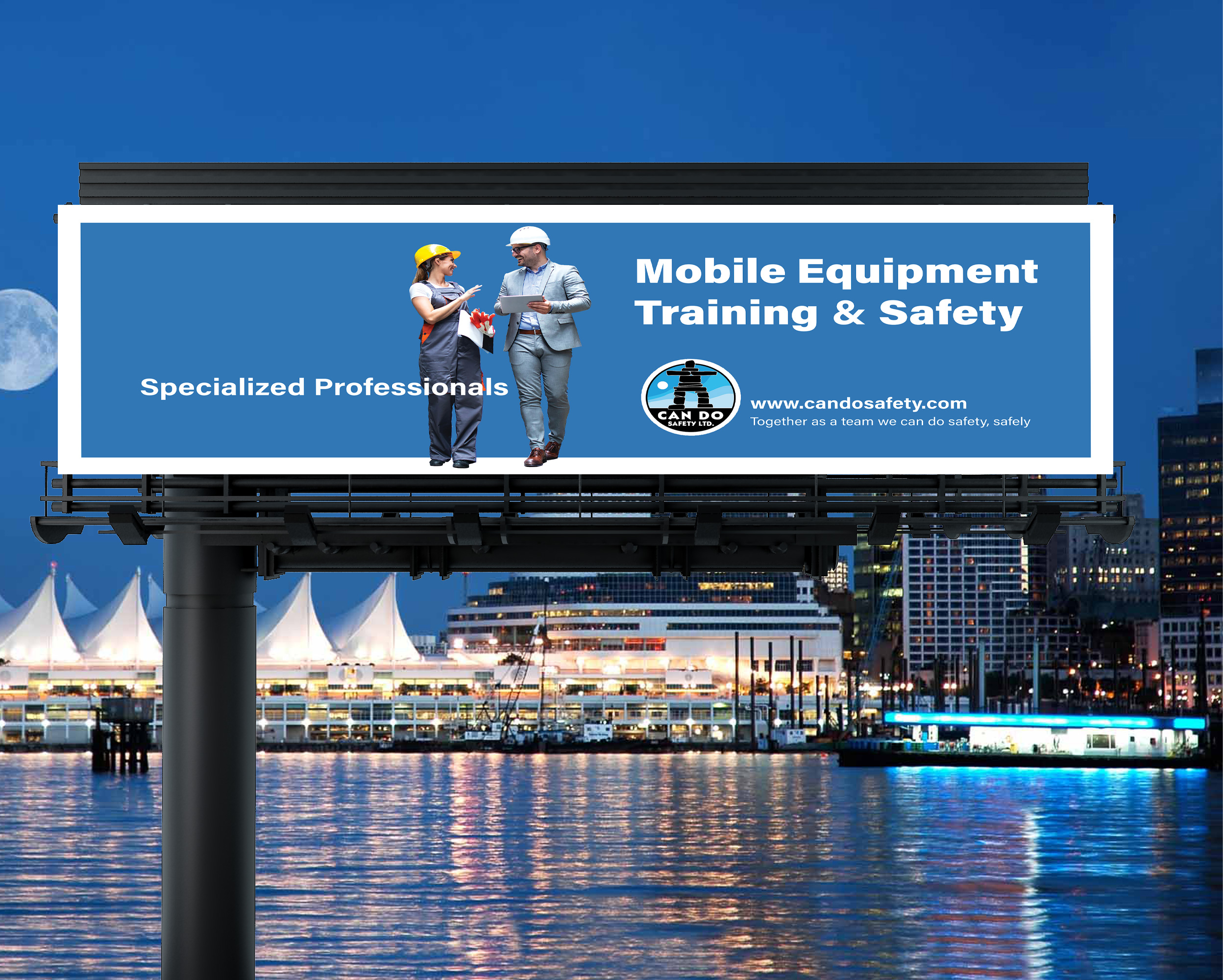 Billboard Design by Creative D2024 for Can Do Safety | Design #26782829