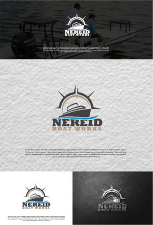 Nereid Boat Works | Logo Design by saifysyed Studio