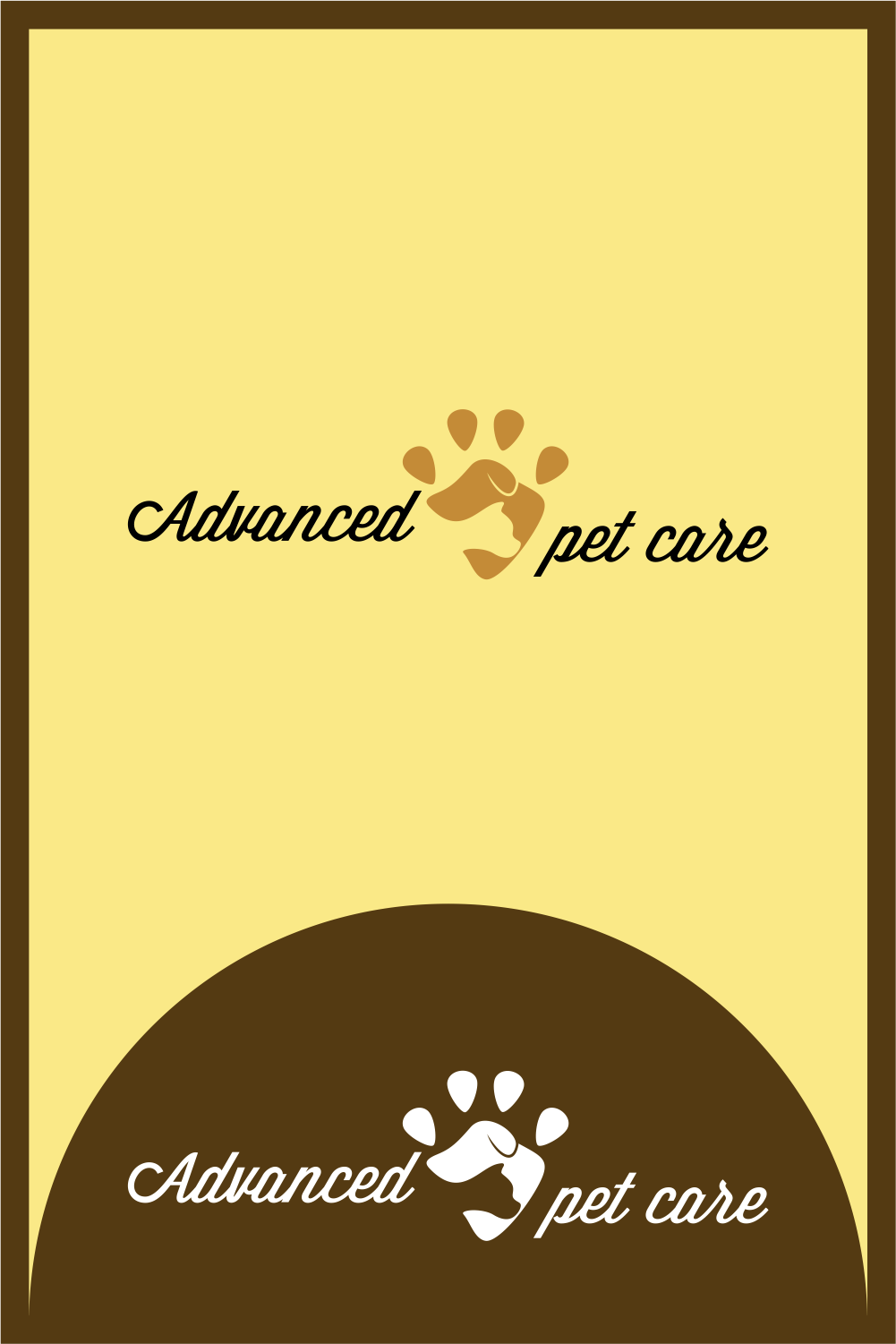Logo Design by yuki ( yaoki_yukiro ) for Advanced Pet Care | Design #26815065