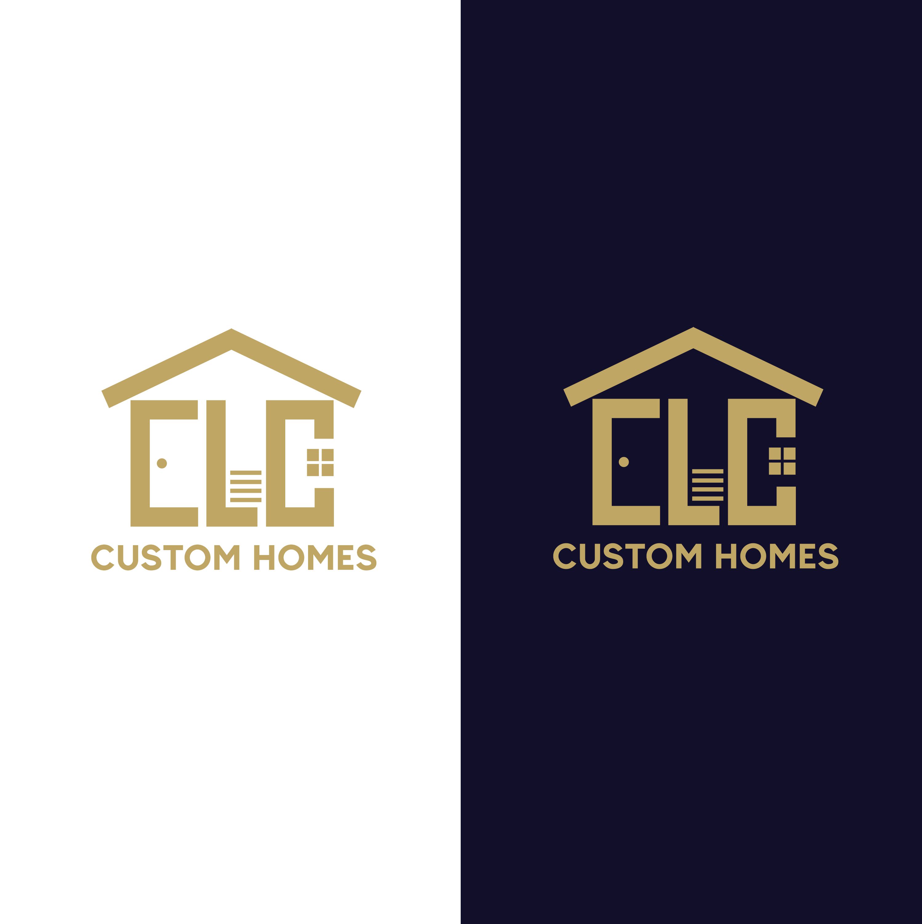 Diseño de Logo por DoelRangkuti para CLC Custom Homes | Diseño #26783695