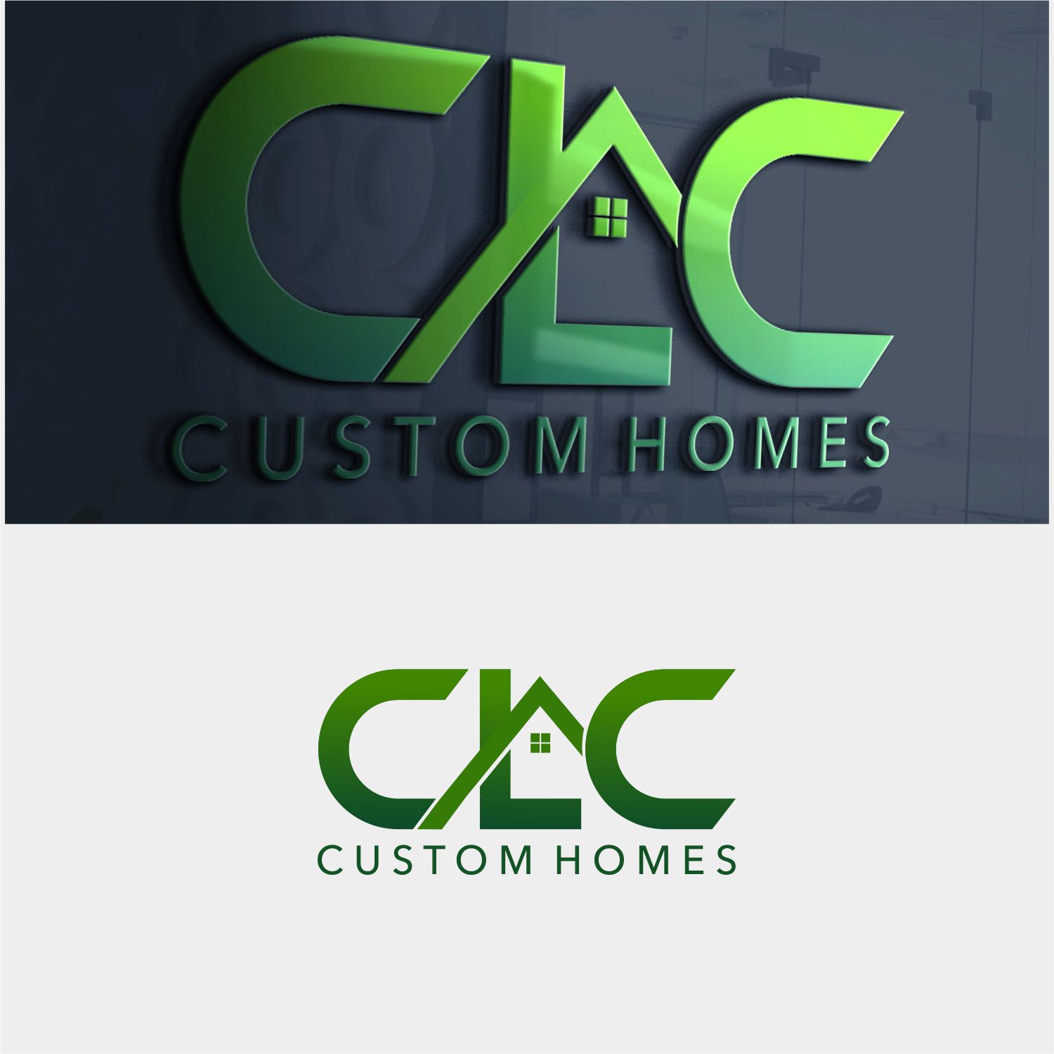 Diseño de Logo por Maulana 2023 para CLC Custom Homes | Diseño #26785002