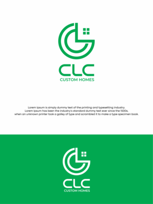 Logo Design by soriyeee for CLC Custom Homes | Design #26784483