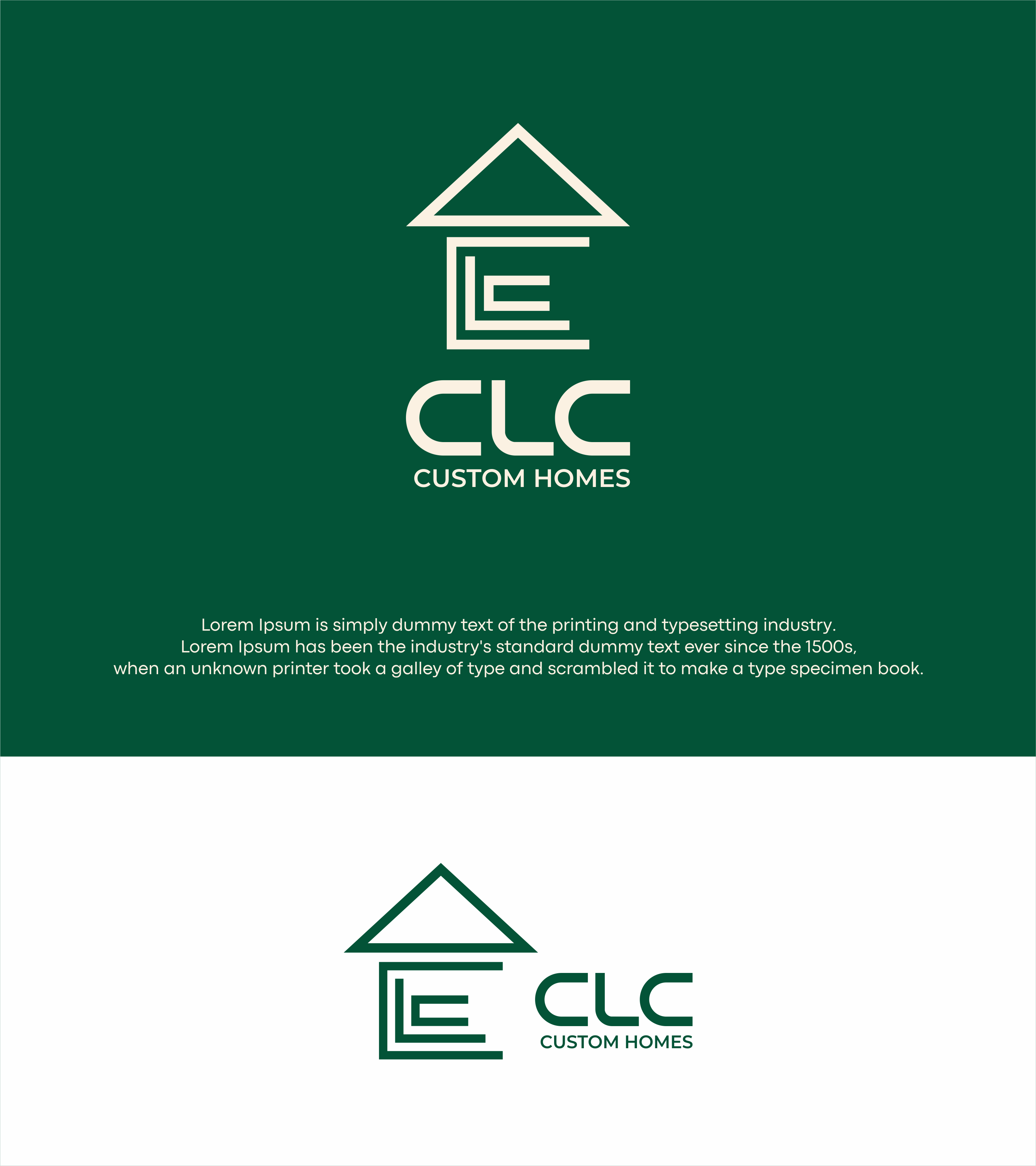Diseño de Logo por soriyeee para CLC Custom Homes | Diseño #26785127