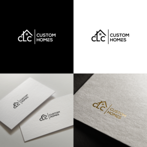 Logo Design by galang1996 2 for CLC Custom Homes | Design: #26778434