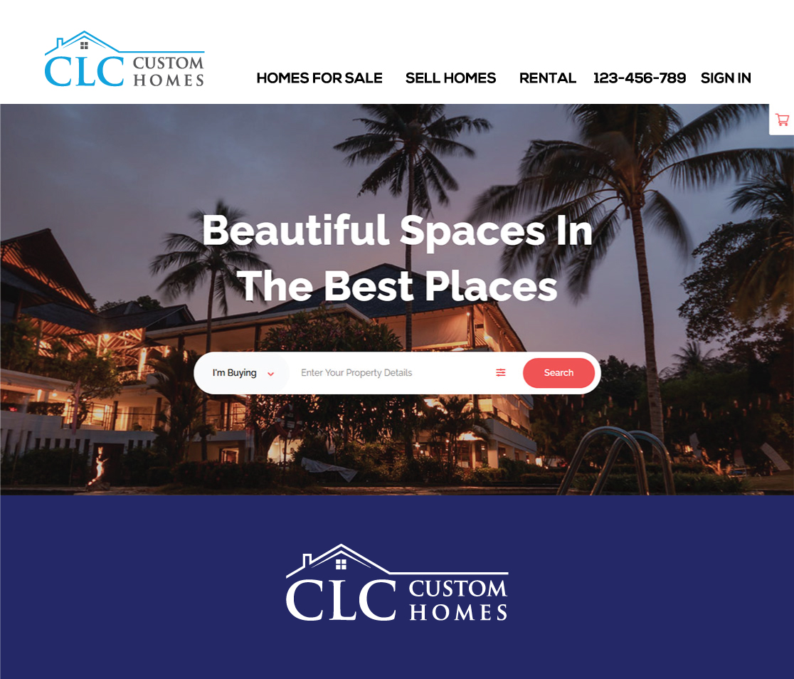Diseño de Logo por hoaihoai para CLC Custom Homes | Diseño #26790317