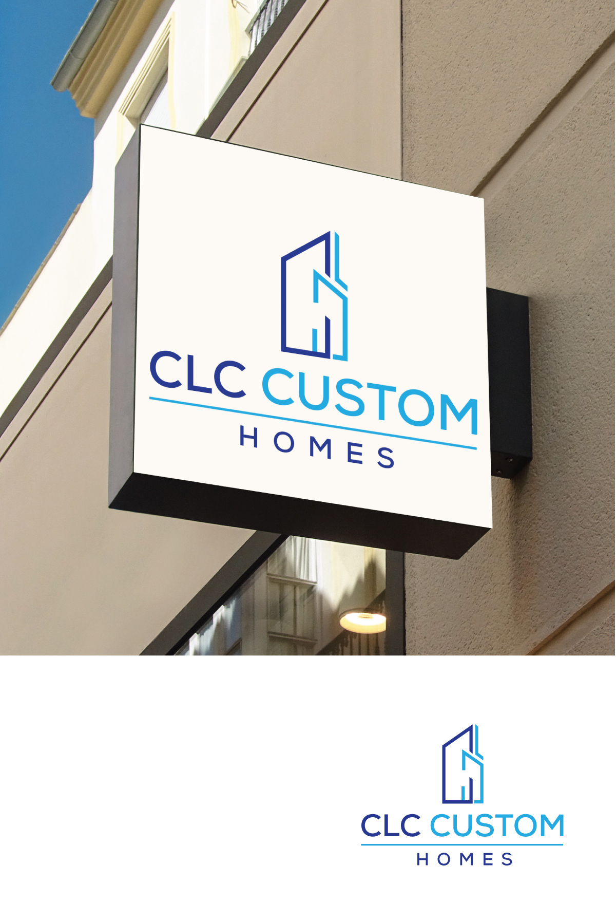 Logo Design by HEAVEN ART for CLC Custom Homes | Design #26782963