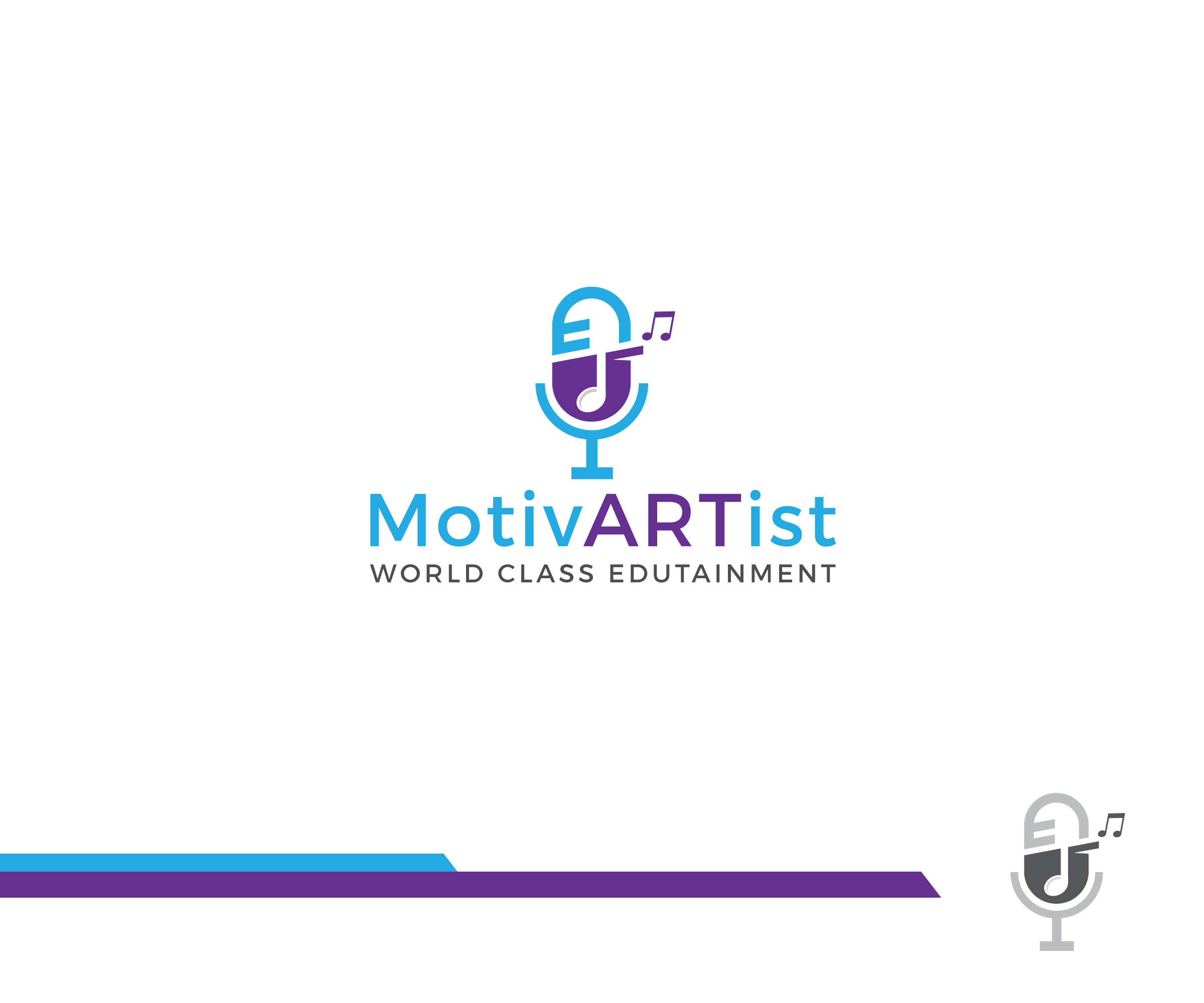 Logo Design by Fat Bat Man for MotivARTist UG | Design #26780594