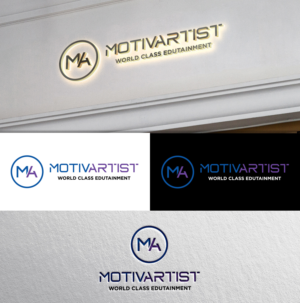 MotivARTist - World Class Edutainment | Logo Design by Blessing Angel