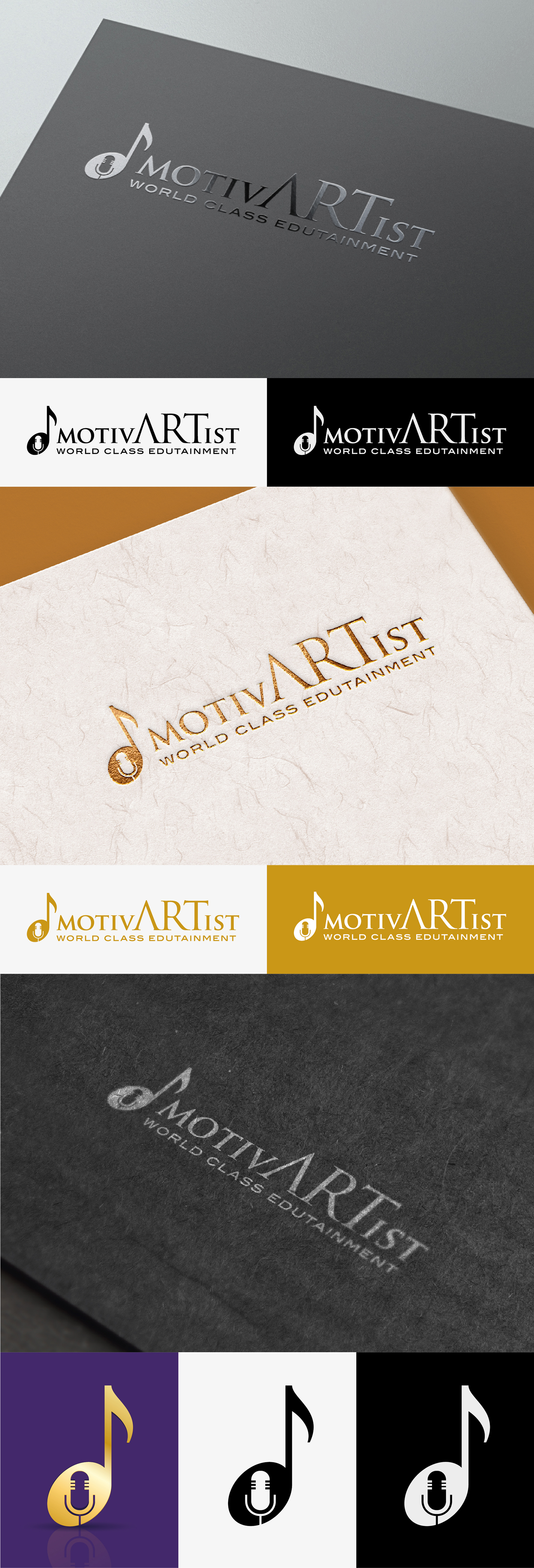 Logo Design by grrssn for MotivARTist UG | Design #26804022