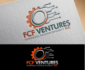 Business Name; FCF VENTURES LLC          TAG LINE ; EXPERIENCE PASSION INTEGRITY | Logo Design by blue eye