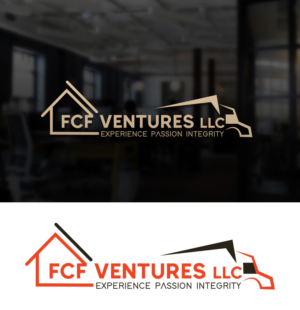 Business Name; FCF VENTURES LLC          TAG LINE ; EXPERIENCE PASSION INTEGRITY | Logo Design by u2square