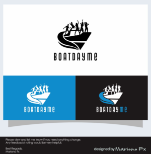 BOATDAYME | Logo-Design von Mariono Fx
