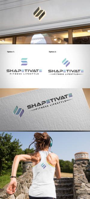 Shapetivate Logo | Logo Design by Blessing Angel