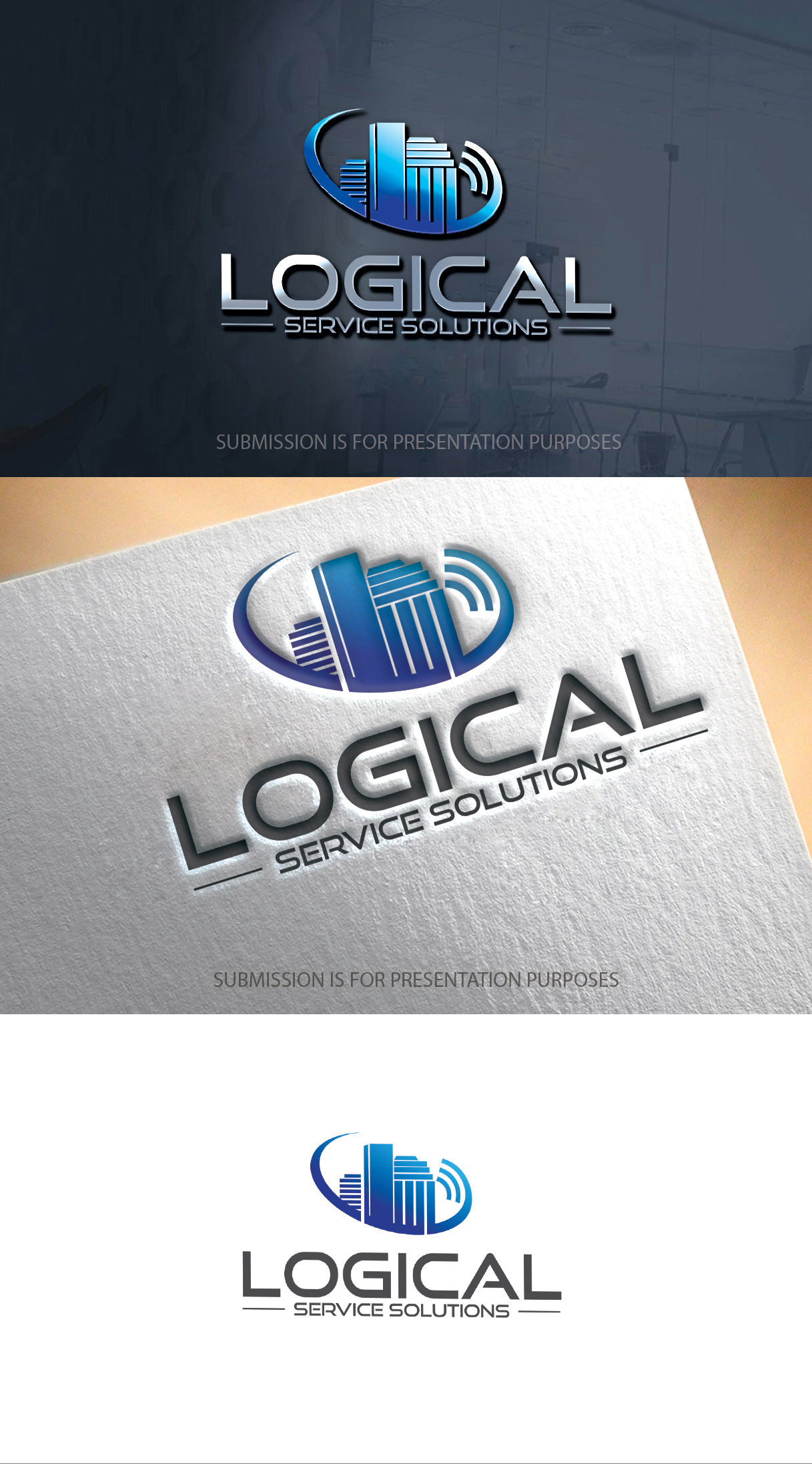 Logo Design by graphicevolution for Logical Service Solutions | Design #26786991