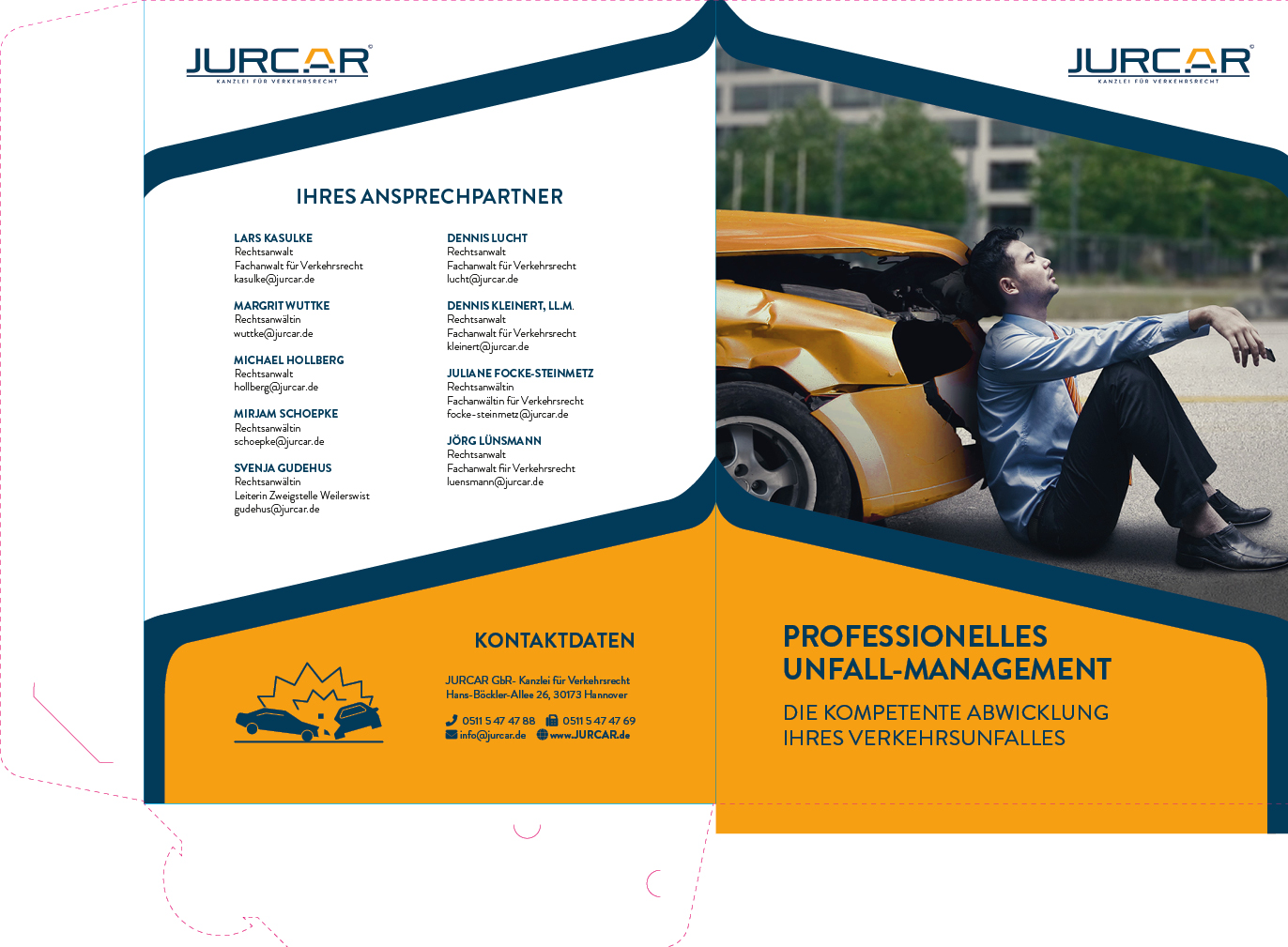 Brochure Design by Christina U for JURCAR GbR | Design #26791178