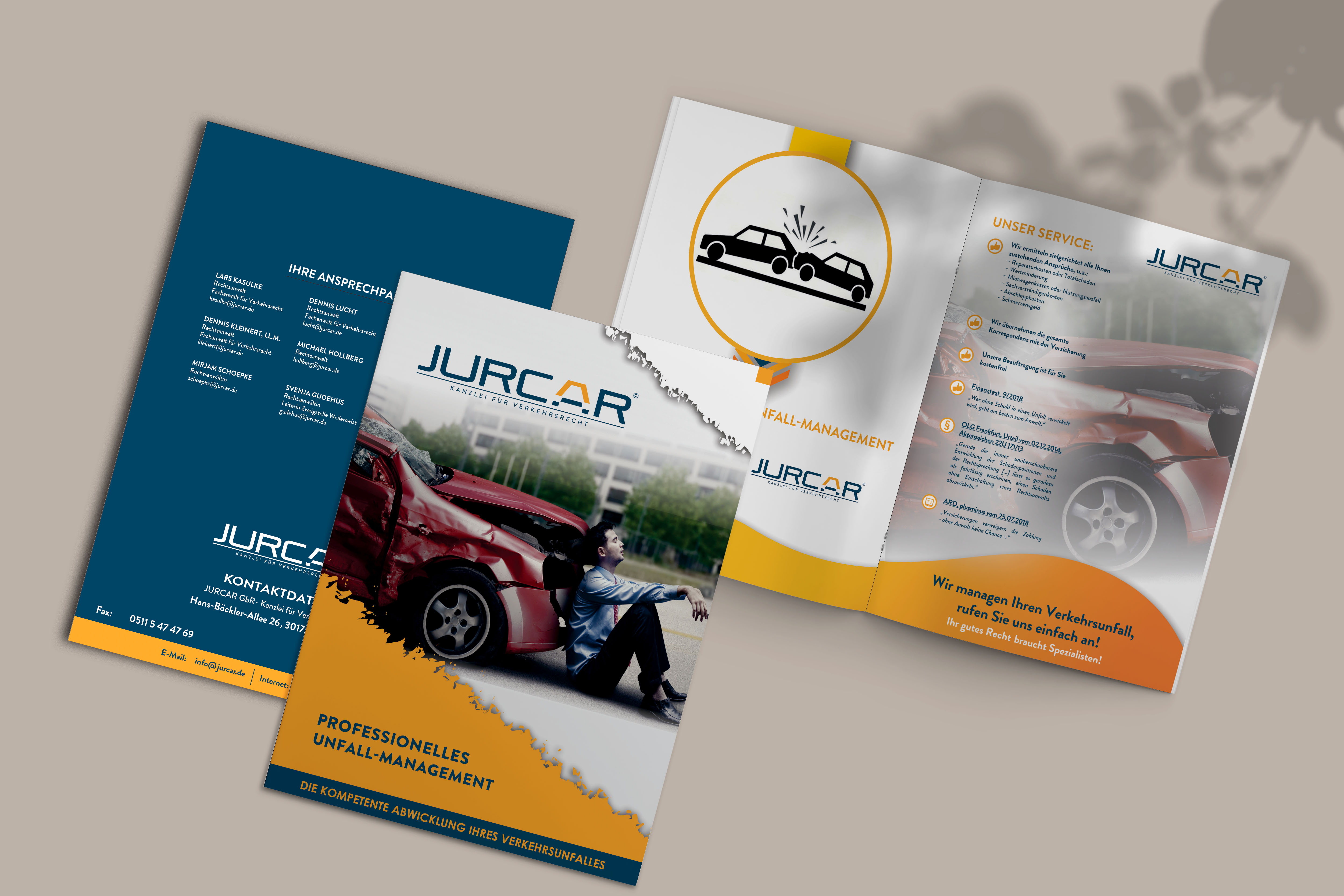 Brochure Design by saurabhmannu20 for JURCAR GbR | Design #26793534