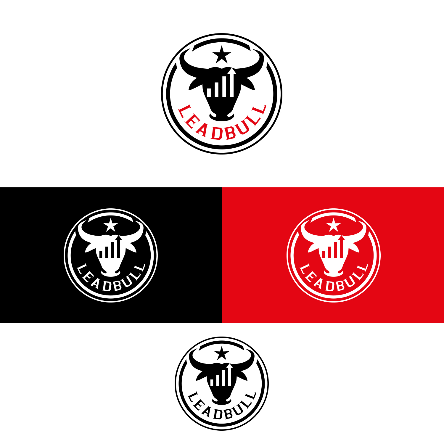 Logo Design by MG.graphics for LeadbullTraffic OÜ | Design #26789378