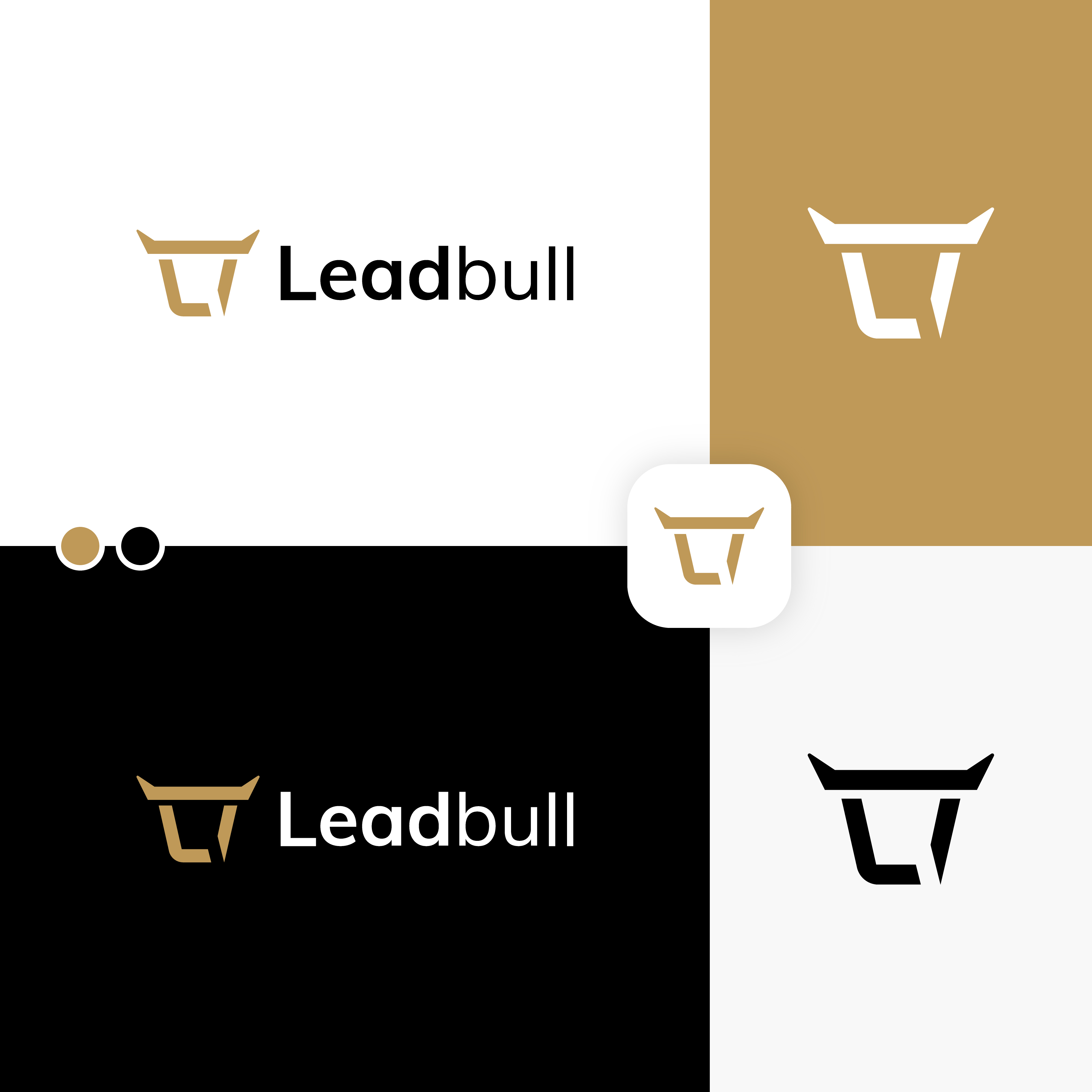 Logo Design by Xler8brain for LeadbullTraffic OÜ | Design #26872049