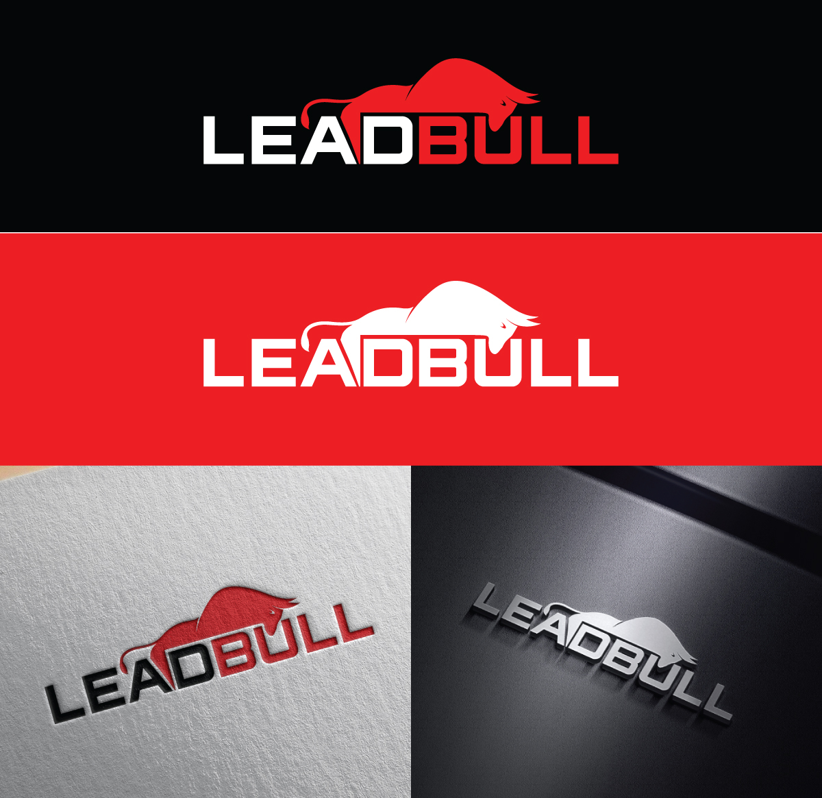 Logo Design by Atec for LeadbullTraffic OÜ | Design #26785375