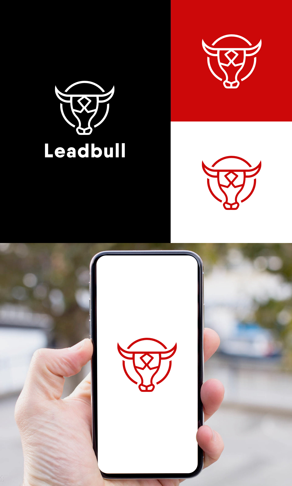 Logo Design by PP for LeadbullTraffic OÜ | Design #26793510