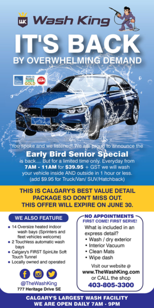 Wanted Immediately - Wash King Car Wash - Newspaper Ad | Graphic Design by OMSPlus Creative Solutions