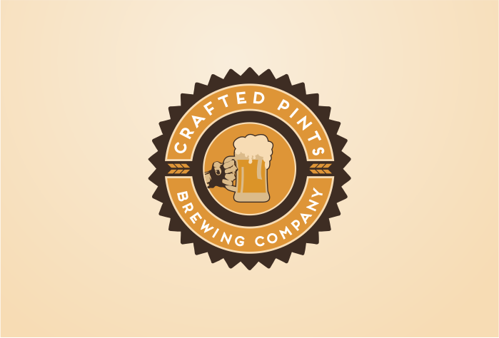 Logo Design by kamalangkabut for Crafted Pints Brewing Co. | Design #3075826