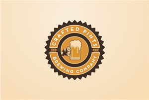 Logo Design by kamalangkabut for Crafted Pints Brewing Co. | Design #3075826