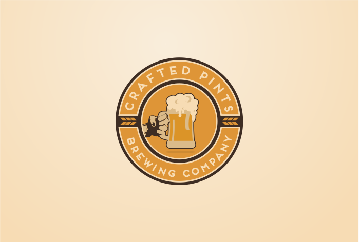 Logo Design by kamalangkabut for Crafted Pints Brewing Co. | Design #3075849