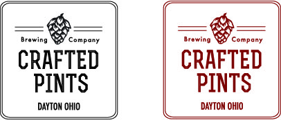 Logo Design by eefdownunder for Crafted Pints Brewing Co. | Design #3063694