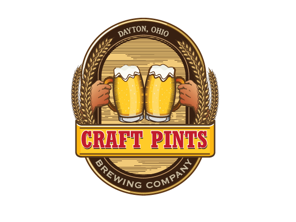 Logo Design by Grace A for Crafted Pints Brewing Co. | Design #3057866