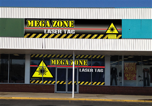 Signage Design by rexandgroper for Zone Laser Tag | Design #3070591