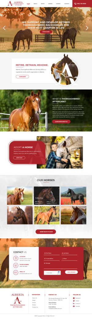 Web Design by Blue Sparrow for this project | Design: #26788755