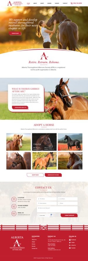 Web Design by Blue Sparrow for this project | Design: #26789213