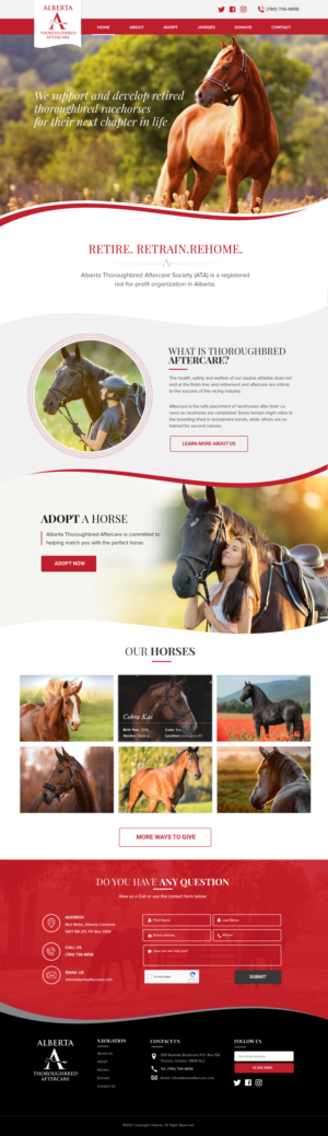 Web Design by Blue Sparrow for this project | Design: #26790983