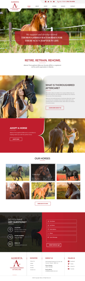 Web Design by Blue Sparrow for this project | Design: #26796167