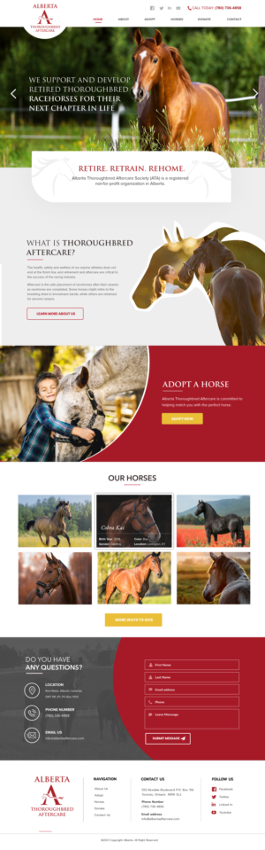 Web Design by Blue Sparrow for this project | Design: #26796168