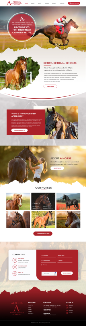 Web Design by Blue Sparrow for this project | Design: #26818282