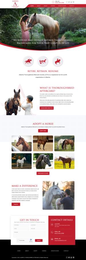 Non Profit Company Looking For New Website | Web-Design von Sbss