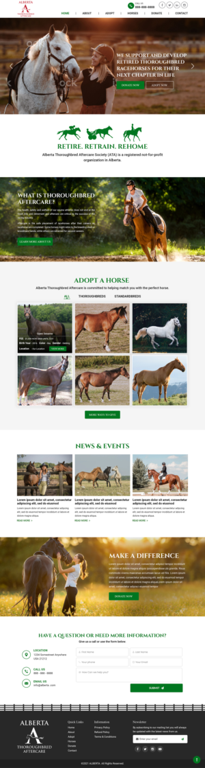 Non Profit Company Looking For New Website | Web Design by Titan Eagle